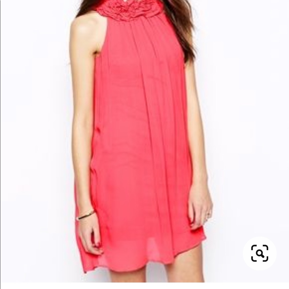 French Connection Georgie Georgette Halter Dress